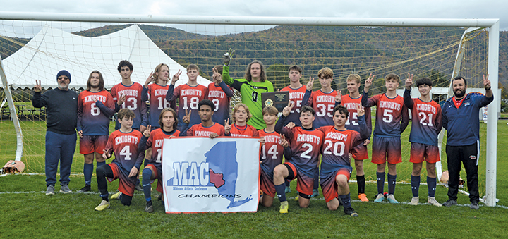 Boys Soccer:  Afton/Harpursville are the 2023 MAC Champions
